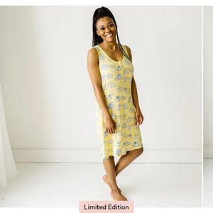 Little Sleepies Yellow Elephant Snuggles Nightgown